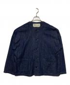 HARVESTハーヴェスト）の古着「8oz デニム アトリエ ジャケット」｜インディゴ