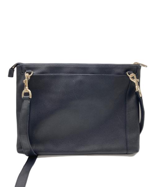 PAUL SMITH（ポールスミス）Paul Smith (ポールスミス) マルチストライプショルダーバッグ ネイビーの古着・服飾アイテム