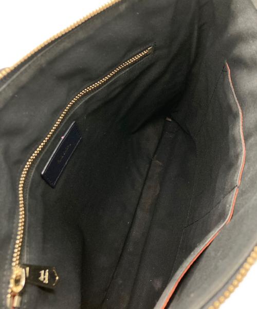 PAUL SMITH（ポールスミス）Paul Smith (ポールスミス) マルチストライプショルダーバッグ ネイビーの古着・服飾アイテム