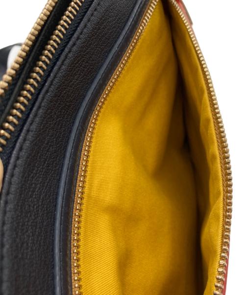 PAUL SMITH（ポールスミス）Paul Smith (ポールスミス) マルチストライプショルダーバッグ ネイビーの古着・服飾アイテム