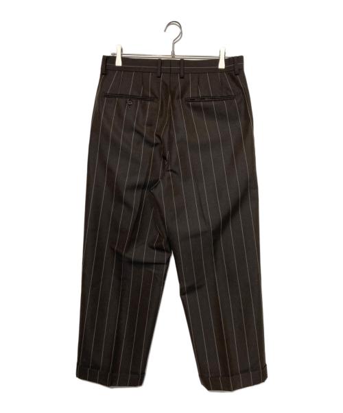 WACKO MARIA（ワコマリア）WACKO MARIA (ワコマリア) DORMEUIL PLEATED TROUSERS スラックス ブラウン サイズ:Ｍの古着・服飾アイテム