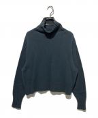 MARGARET HOWELLマーガレットハウエル）の古着「ウールカシミヤタートルネックニット」｜グレー