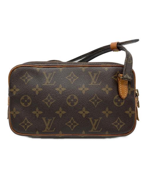 LOUIS VUITTON（ルイ ヴィトン）LOUIS VUITTON (ルイ ヴィトン) ポシェット・マルリーバンドリエール ショルダーバッグ ブラウンの古着・服飾アイテム