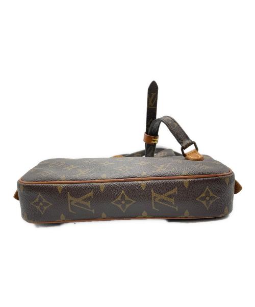 LOUIS VUITTON（ルイ ヴィトン）LOUIS VUITTON (ルイ ヴィトン) ポシェット・マルリーバンドリエール ショルダーバッグ ブラウンの古着・服飾アイテム