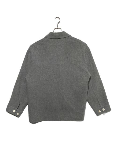 08sircus（ゼロエイトサーカス）08sircus (ゼロエイトサーカス) ダブルフェイスリバーカバーオール グレー サイズ:Sの古着・服飾アイテム