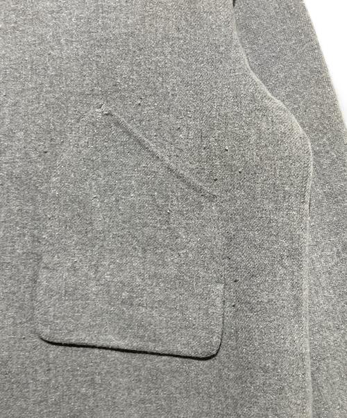 08sircus（ゼロエイトサーカス）08sircus (ゼロエイトサーカス) ダブルフェイスリバーカバーオール グレー サイズ:Sの古着・服飾アイテム