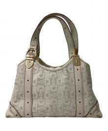 GUCCI（グッチ）の古着「ホースビットトートバッグ」｜ホワイト