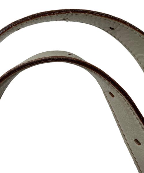 GUCCI（グッチ）GUCCI (グッチ) ホースビットトートバッグ ホワイトの古着・服飾アイテム