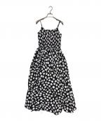 OMMOオーエムエムオー）の古着「IRREGULAR SHIRRING CAMI OP」｜ホワイト