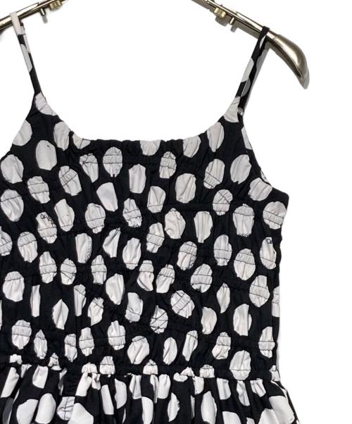 OMMO（オーエムエムオー）OMMO (オーエムエムオー) IRREGULAR SHIRRING CAMI OP ホワイト サイズ:38の古着・服飾アイテム