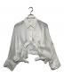 OMMO（オーエムエムオー）の古着「SHEER SHORT SHIRT」｜ホワイト