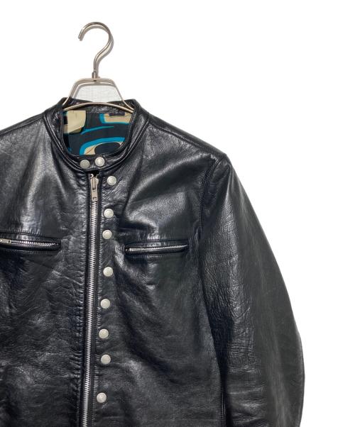 N.HOOLYWOOD（エヌ ハリウッド）N.HOOLYWOOD (エヌ ハリウッド) アラスカ期 流星ライダースジャケット ブラック サイズ:Mの古着・服飾アイテム