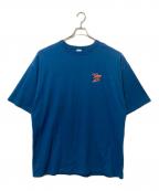 KEBOZケボズ）の古着「MKY S/S TEE プリントTシャツ」｜ブルー