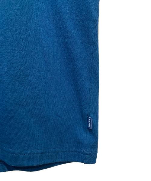 KEBOZ（ケボズ）KEBOZ (ケボズ) MKY S/S TEE プリントTシャツ ブルー サイズ:XLの古着・服飾アイテム
