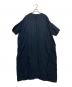 kagure (カグレ) リネンレーヨンワイドワンピース ネイビー サイズ:1：10000円