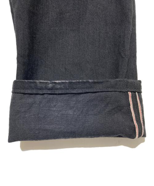SUGAR CANE（シュガーケーン）SUGAR CANE (シュガーケーン) 470 セルビッチデニムパンツ ブラック サイズ:W32L34の古着・服飾アイテム