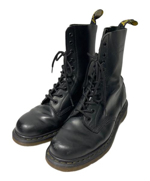 Dr.Martens（ドクターマーチン）Dr.Martens (ドクターマーチン) 10ホールブーツ ブラック サイズ:UK8の古着・服飾アイテム