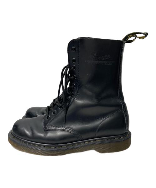Dr.Martens（ドクターマーチン）Dr.Martens (ドクターマーチン) 10ホールブーツ ブラック サイズ:UK8の古着・服飾アイテム