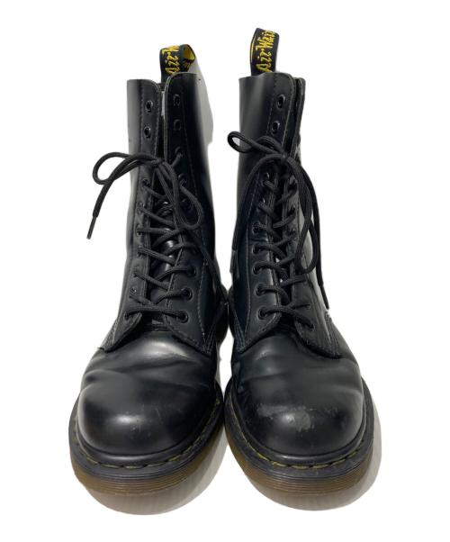 Dr.Martens（ドクターマーチン）Dr.Martens (ドクターマーチン) 10ホールブーツ ブラック サイズ:UK8の古着・服飾アイテム