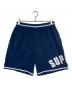 Supreme（シュプリーム）の古着「Ultrasuede Mesh Short/ウルトラスウェードメッシュｼｮｰﾂ」｜ネイビー