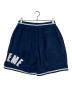 Supreme (シュプリーム) Ultrasuede Mesh Short/ウルトラスウェードメッシュｼｮｰﾂ ネイビー サイズ:Ｍ：16000円