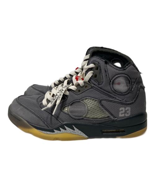 NIKE（ナイキ）NIKE (ナイキ) OFFWHITE (オフホワイト) ハイカットスニーカー グレー サイズ:27.5cmの古着・服飾アイテム