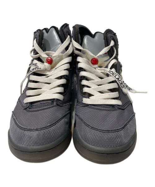 NIKE（ナイキ）NIKE (ナイキ) OFFWHITE (オフホワイト) ハイカットスニーカー グレー サイズ:27.5cmの古着・服飾アイテム