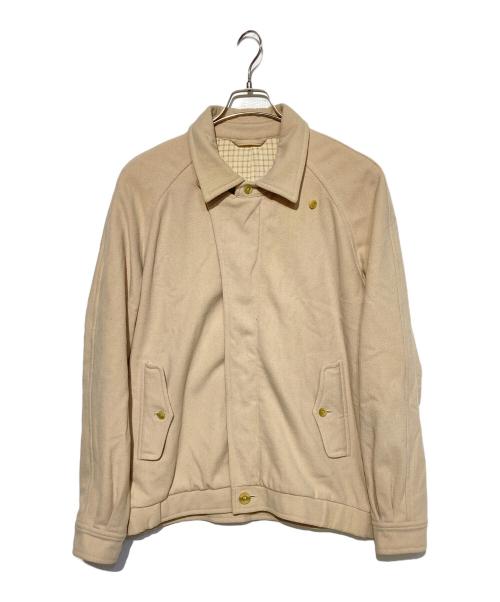 Christian Dior MONSIEUR（クリスチャンディオールムッシュ）Christian Dior MONSIEUR (クリスチャンディオールムッシュ) メルトンワークブルゾン アイボリー サイズ:Lの古着・服飾アイテム