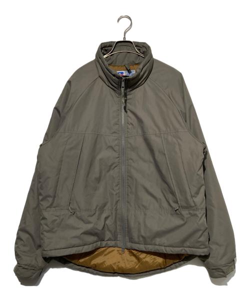 RUSSELL ATHLETIC（ラッセルアスレチック）RUSSELL ATHLETIC (ラッセルアスレチック) NYLON PADDED MONSTER SHORT JACKET グリーン サイズ:Ｌの古着・服飾アイテム