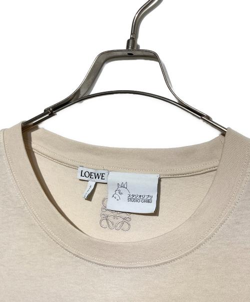 LOEWE（ロエベ）LOEWE (ロエベ) 21SS コラボロゴTシャツ ベージュ サイズ:XLの古着・服飾アイテム