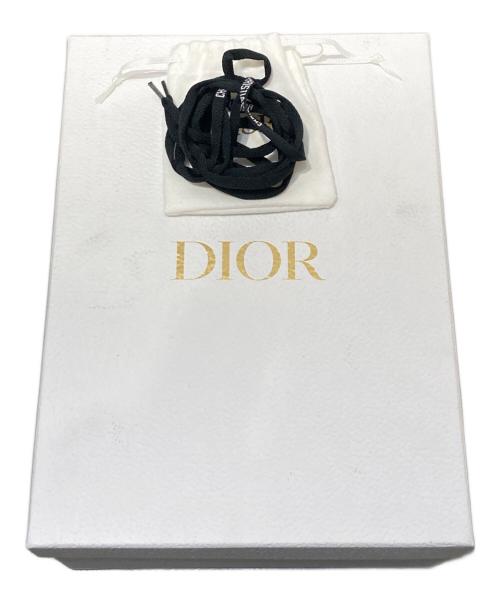 Christian Dior（クリスチャン ディオール）Christian Dior (クリスチャン ディオール) WALK'N'DIOR ハイカットスニーカー ホワイト×ブラック サイズ:38の古着・服飾アイテム