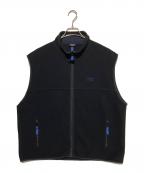 SEDAN ALL-PURPOSEセダンオールパーパス）の古着「フリースベスト」｜ブラック