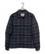 WOOLRICHウールリッチ）の古着「ALASKAN WL CK OVERSHIRT」｜グレー