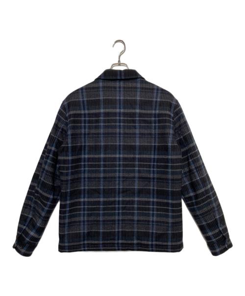 WOOLRICH（ウールリッチ）WOOLRICH (ウールリッチ) ALASKAN WL CK OVERSHIRT グレー サイズ:Lの古着・服飾アイテム