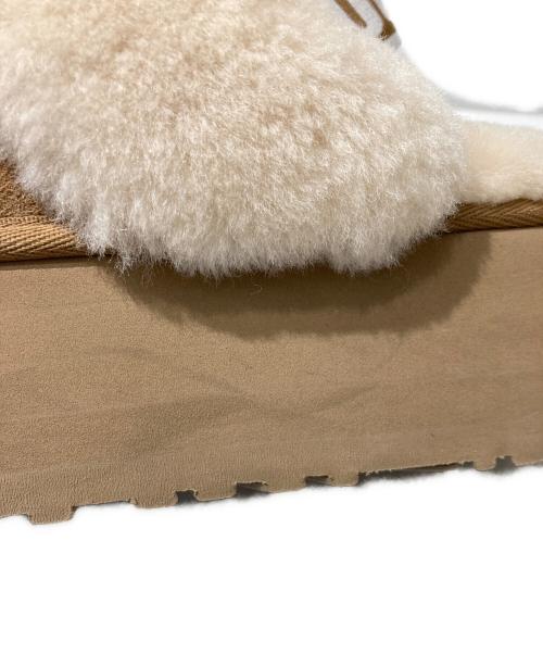 UGG（アグ）UGG (アグ) Funkette厚底サンダル ブラウン サイズ:23cmの古着・服飾アイテム