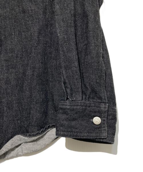 COOTIE PRODUCTIONS（クーティープロダクツ）COOTIE PRODUCTIONS (クーティープロダクツ) Denim Work Shirt ブラック サイズ:Mの古着・服飾アイテム