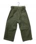 USED (ユーズド) フランス軍 メカニックパンツ グリーン サイズ:24：13000円