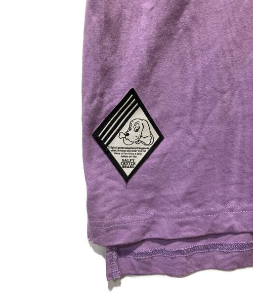 GALFY（ガルフィー）GALFY (ガルフィー) やねの犬Tee パープル サイズ:XLの古着・服飾アイテム