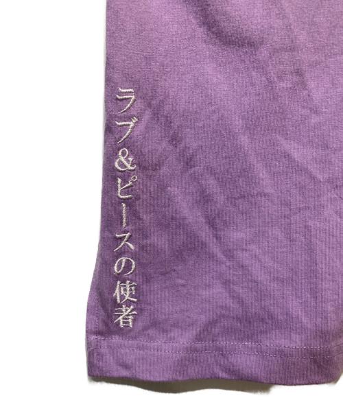 GALFY（ガルフィー）GALFY (ガルフィー) やねの犬Tee パープル サイズ:XLの古着・服飾アイテム