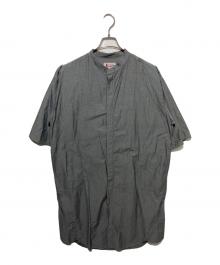 Hysteric Glamour（ヒステリックグラマー）の古着「バックロゴシャツワンピース」｜グレー