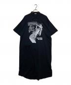 Hysteric Glamourヒステリックグラマー）の古着「NIGHT GAMES ロングワンピース」｜ブラック