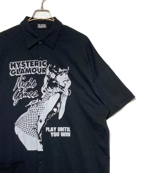 Hysteric Glamour（ヒステリックグラマー）Hysteric Glamour (ヒステリックグラマー) NIGHT GAMES ロングワンピース ブラック サイズ:freeの古着・服飾アイテム