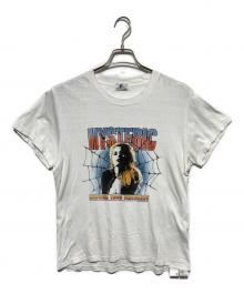Hysteric Glamour（ヒステリックグラマー）の古着「HEAVIER THAN YESTERDAY Tシャツ」｜ホワイト
