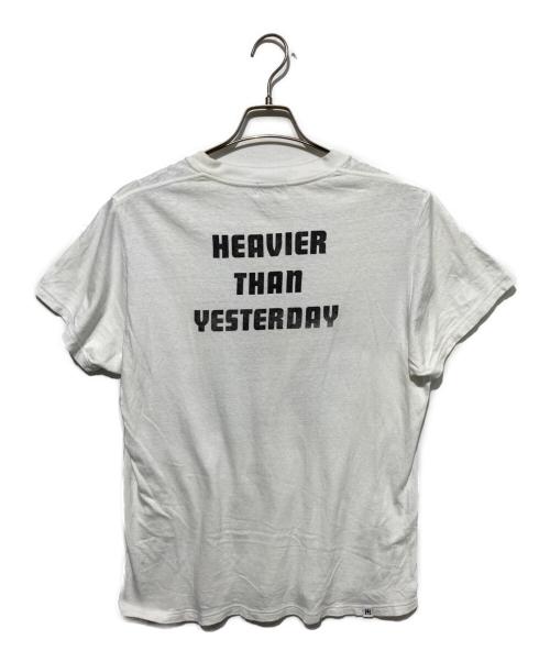 Hysteric Glamour（ヒステリックグラマー）Hysteric Glamour (ヒステリックグラマー) HEAVIER THAN YESTERDAY Tシャツ ホワイト サイズ:freeの古着・服飾アイテム