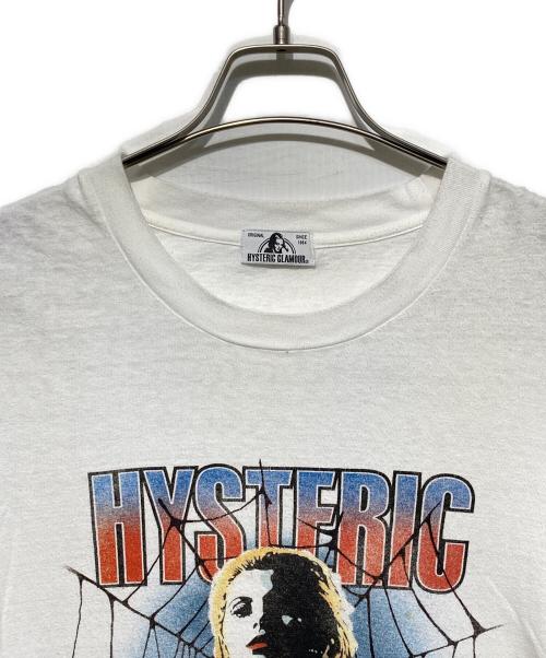 Hysteric Glamour（ヒステリックグラマー）Hysteric Glamour (ヒステリックグラマー) HEAVIER THAN YESTERDAY Tシャツ ホワイト サイズ:freeの古着・服飾アイテム