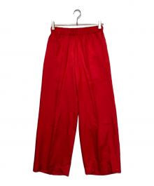 DEUXIEME CLASSE（ドゥーズィエム クラス）の古着「Silk Looker パンツ」｜レッド