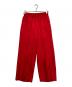 Deuxieme Classe（ドゥーズィエム クラス）の古着「Silk Looker パンツ」｜レッド