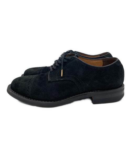 brother bridge（ブラザーブリッジ）BROTHER BRIDGE (ブラザーブリッジ) DALERU スエードシューズ ブラック サイズ:6の古着・服飾アイテム