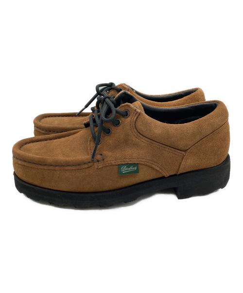 PARABOOT（パラブーツ）PARABOOT (パラブーツ) THIERS スエードシューズ ブラウン サイズ:5 1/2の古着・服飾アイテム