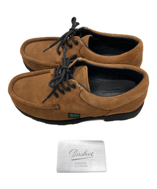 PARABOOT（パラブーツ）PARABOOT (パラブーツ) THIERS スエードシューズ ブラウン サイズ:5 1/2の古着・服飾アイテム